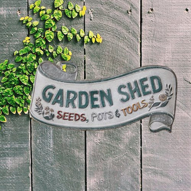 Mamma Mia's Closet Garden Shed Wall Sign Decorative Plaques